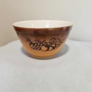 Vintage Pyrex Old Orchard Mixing Bowl #401